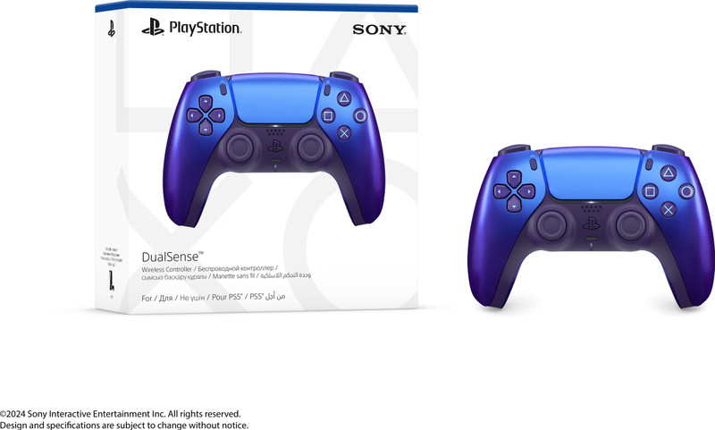 SONY PS5 DualSense wireless controller Chroma Indigo  Gaming Accessory Kit(Chroma Indigo, For PS5)