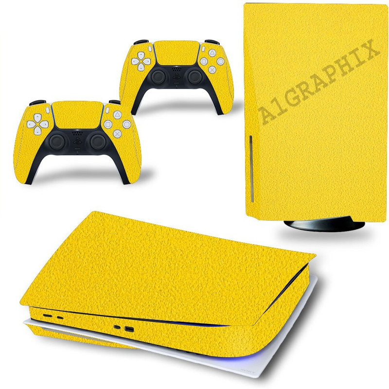 A1GRAPHIX A1G1754  Gaming Accessory Kit(Yellow, For PS5)