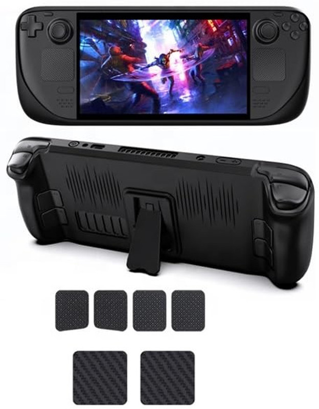 TMG Kickstand Protective Case for Steam Deck  Gaming Accessory Kit(Black, For Mac OS)
