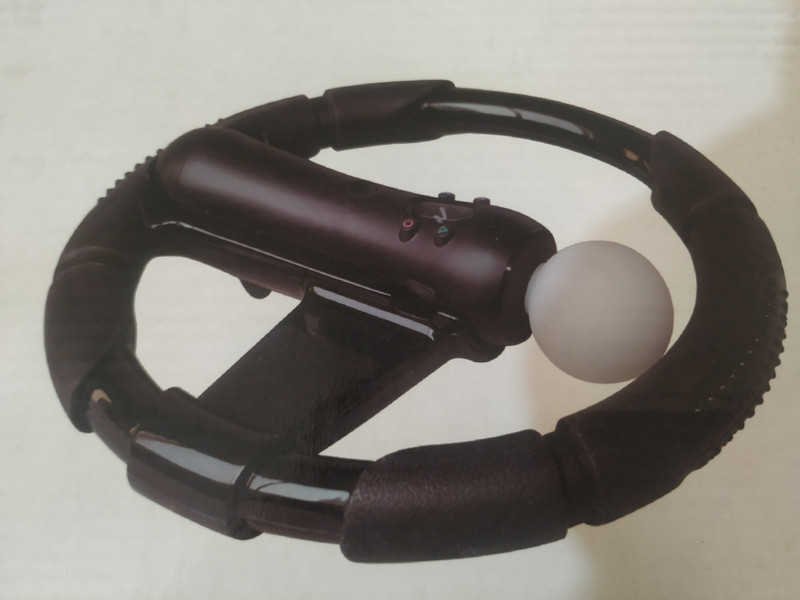 DEVBHOOMI DB-RG STEERING WHEEL FOR MOVE PLAYSTATION.  Gaming Accessory Kit(Black, For PS3)