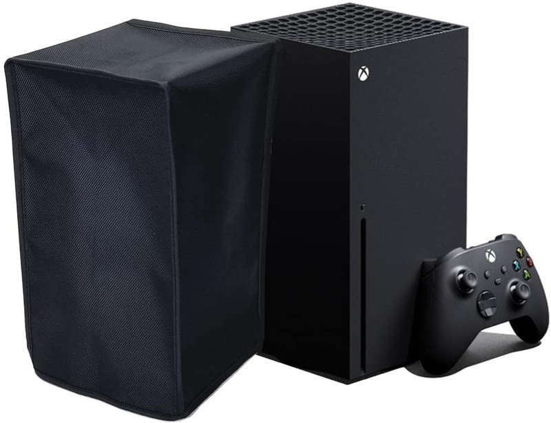 TMG Dust Proof Cover for Xbox Series X Console, Anti Scratch Waterproof Cover  Gaming Accessory Kit(Black, For Xbox)