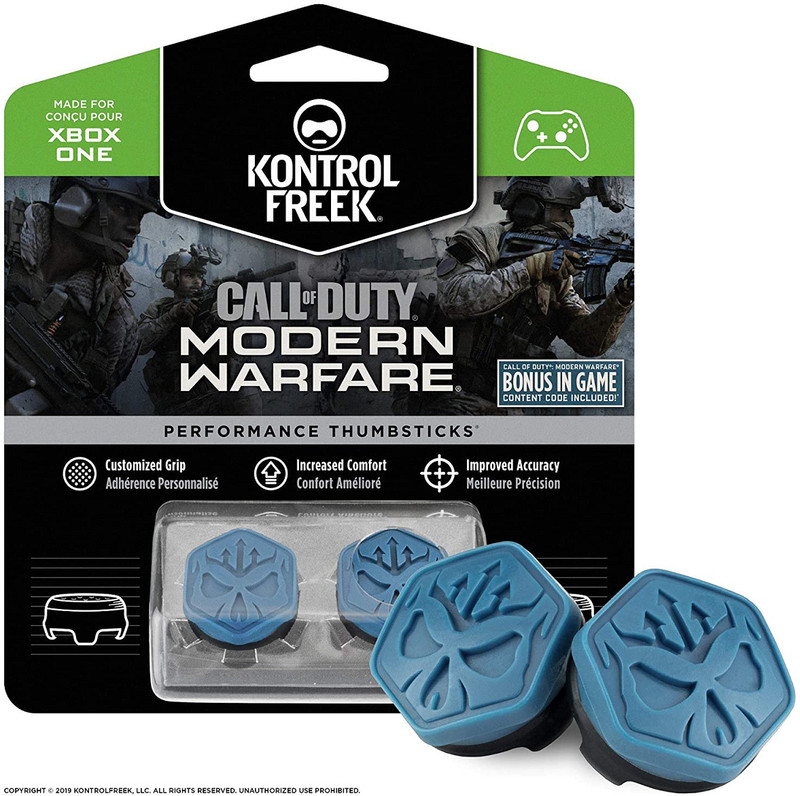 KontrolFreek Performance Thumbsticks for Xbox One and Xbox Series X Controller-Blue  Gaming Accessory Kit(Blue, For Xbox One)