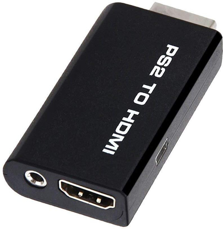 atdaraz PS2 to HDMI Audio Video Converter Adapter Gaming Adapter(Black, For PS2)