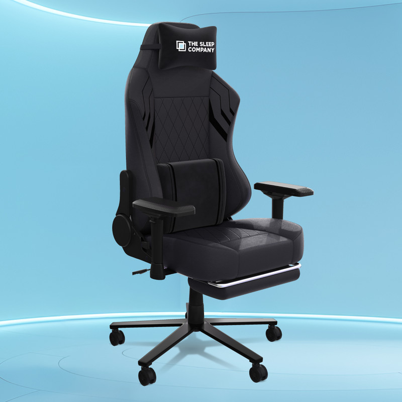 The Sleep Company SmartGRID XGen Pro Gaming Chair(Black)