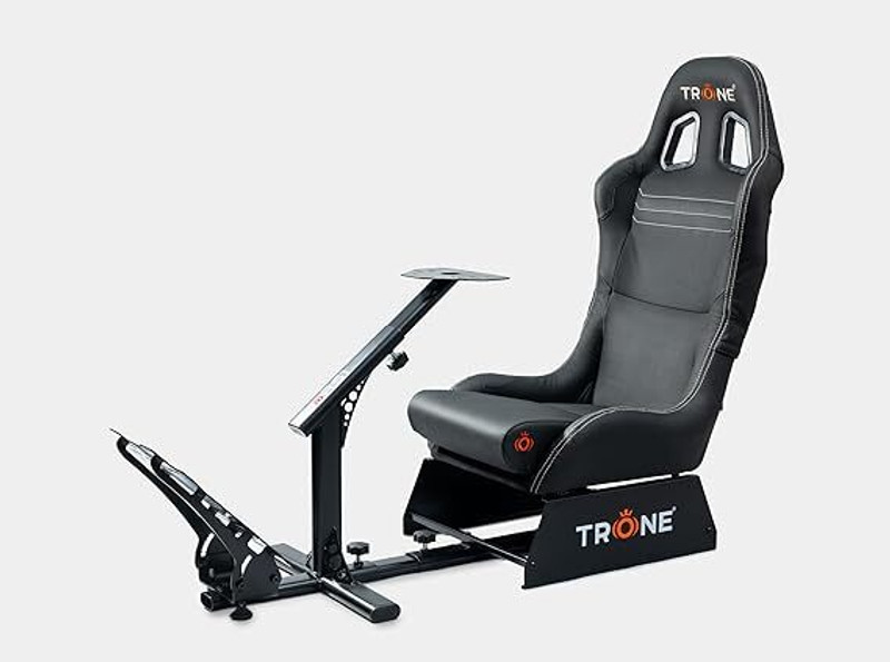 trone RS1-Charcoa- Leather Gaming Chair(Black)