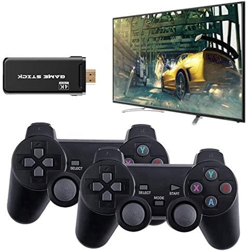 Mudo 4K Ultra HD Wireless Gaming Console: Built-in Retro Games, 9 Emulators Game Battery(Yes)