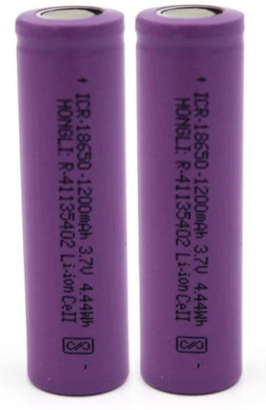 Hongli 18650 Rechargeable Li-ion Battery 3.7V 1200mAh Game Battery(No)