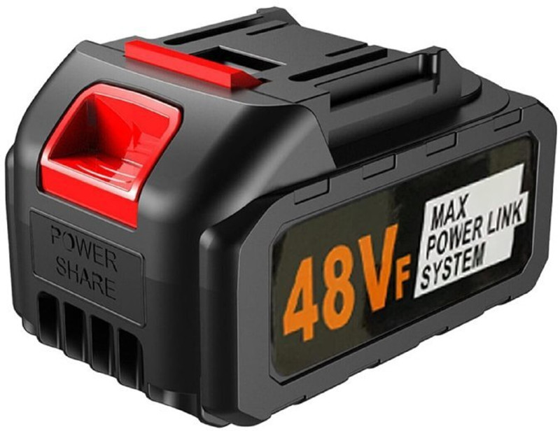 RJD1114 48V Lithium Battery with 10 Cells, Power Share – Black – Ideal for Tools Game Battery(Yes)