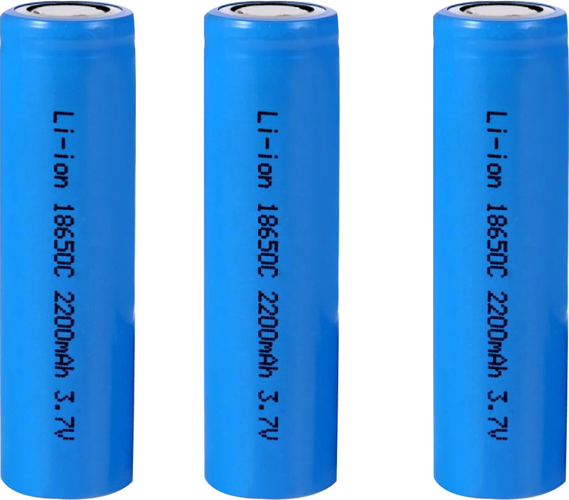 EBRAND ONE 18650 Rechargeable Lithium Megaphone 3.7 Volt Li-ion 2200 mAh 2 Pcs Battery Game Battery(Yes)