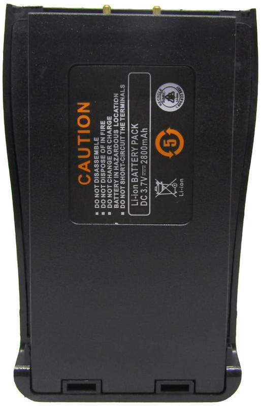 MatLogix 3.7V 1500mAh Li-ion Battery for Radio Long Range Baofeng BF-888 (Pack of 1) Game Battery(Yes)