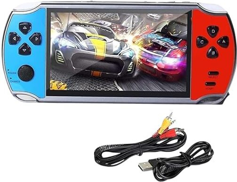 SSR Handheld Game Players | 4.3In X7 Video Game Console 64 GB with yes(Multicolor)