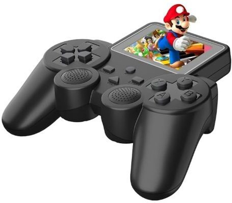 MOBIZAC 520 IN1 Classic Video Game with 520 Games like Super Mario Series, Contra Series, Street Fighter, Snow Bros(Black)