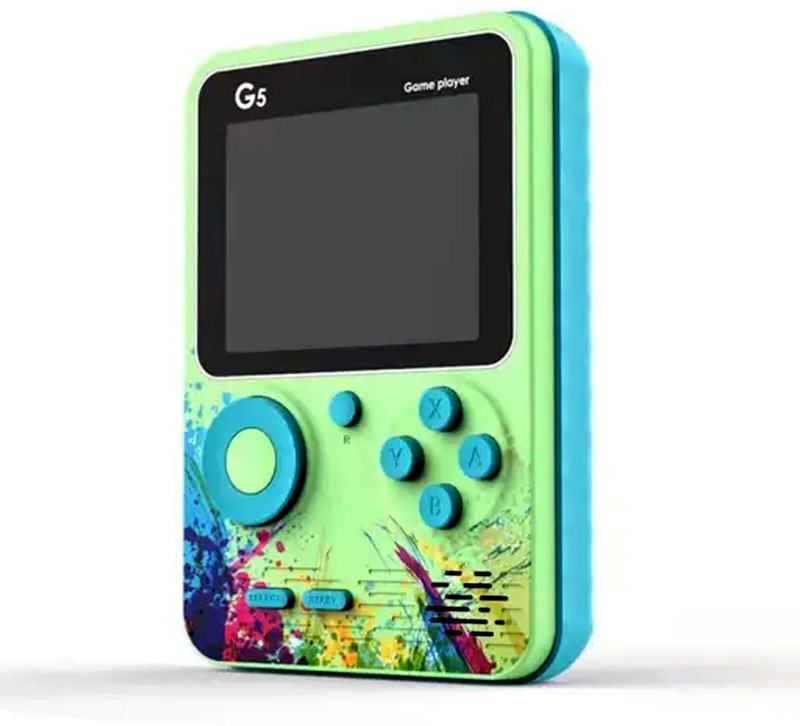 NextTech Colorful G5s 500 In1 Handheld Mini Game Box Also Connect With TV Option For kids 0.4 GB with Super Mario Like (Bros/Brose3/6/9/10/14)Super Contra Like(2/6/7) Total 500 Games(Multicolor)