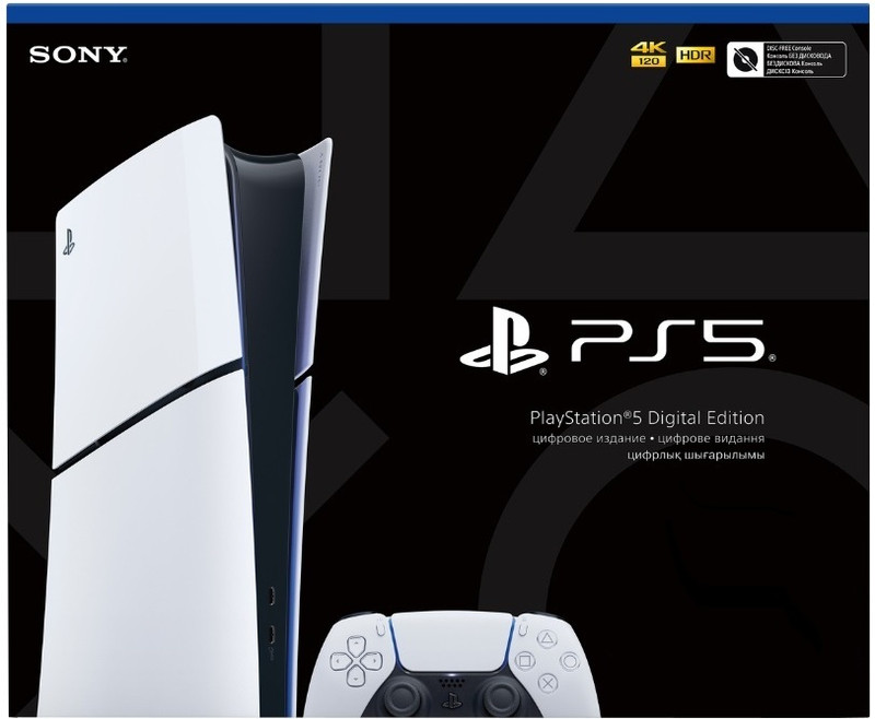 SONY PlayStation®5 Digital Edition (slim) CFI-2008B01 1 TB(White)