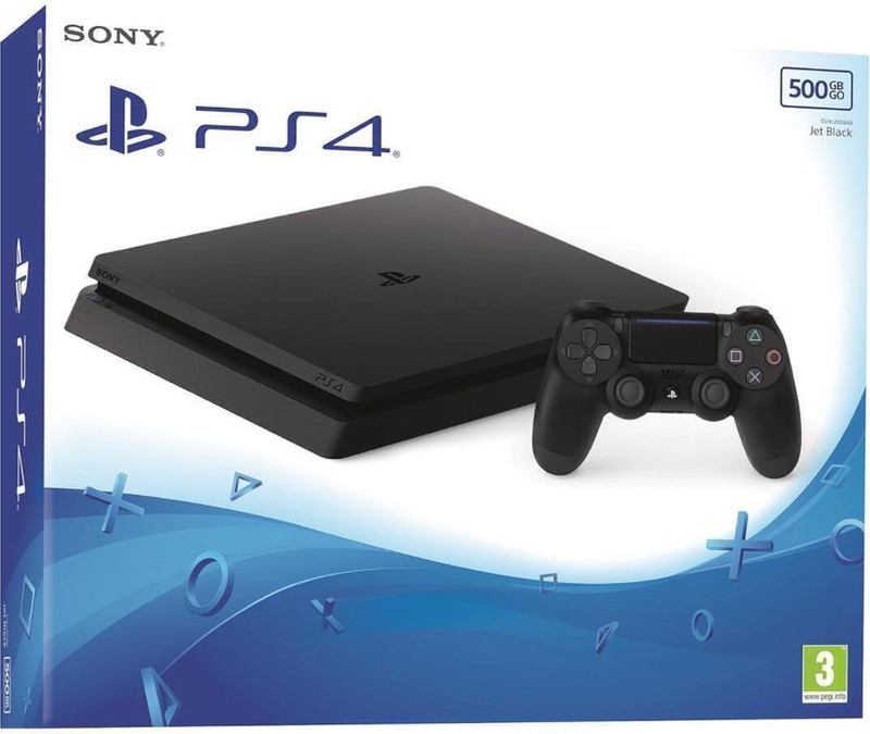 SONY Ps4 Slim Console 500 GB(Black)