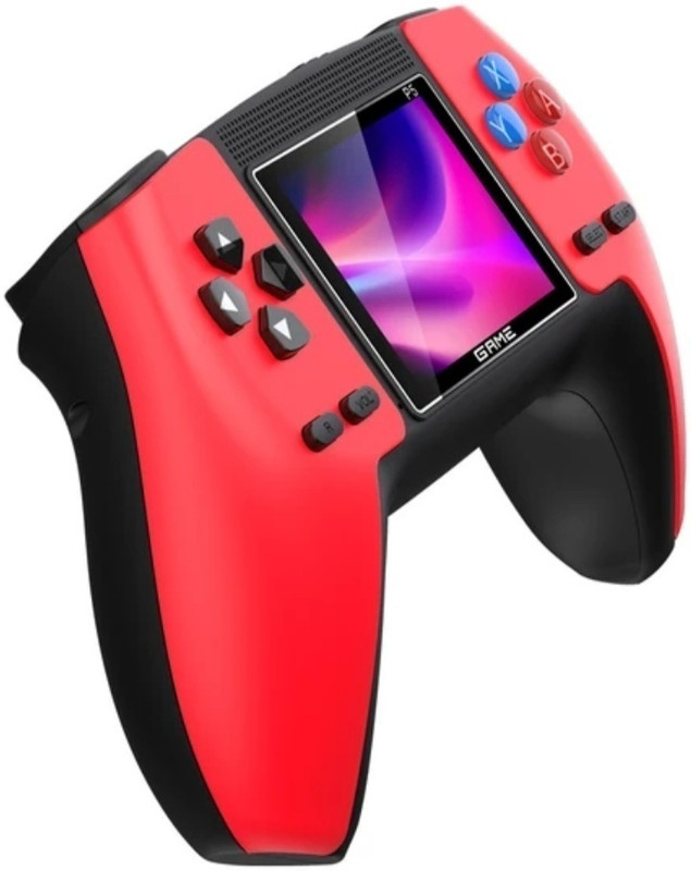markif RETRO HANDHELD CONSOLE 8-BIT 3.0 INCH COLOR LCD GAME PLAYER BUILT- IN 500 GAMES 8 GB with MARIO, CONTRA, MANY MORE(Black)