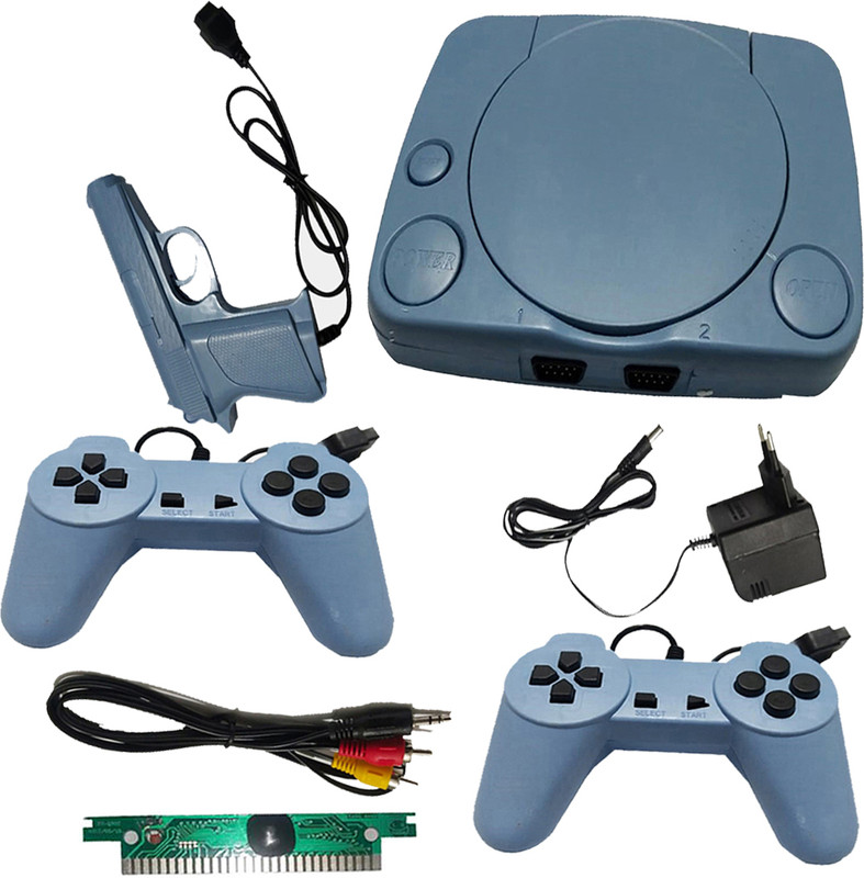 Nouveau NV20MK Cassette & Shutting Gun Kids Trendy Video Game Play More 1 Extra Chip NA GB with Contra, Super Mario Bros, Snow Bros, Dr. Mario, Turtles(Multicolor)