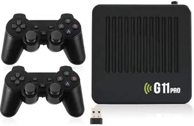 EXtreme G11 Pro Game Box HD 4k Super Console10+ Emulator 10000+ Retro Games 64 GB(Black)