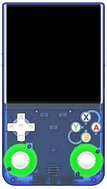 HG WORLD Retro Game R36S Ultra HD Video Game Hand Gaming Console For Pocket Game Box Handheld Gaming 4 Inch HD Screen Rechargeable Battery Handheld Console Gaming 64 GB with Hand Video Game 20000+(Blue, of Game Stick,PlayStation Mini PS5,PS4,PS3,PS2,PS1,PSP,Nintendo Switch)
