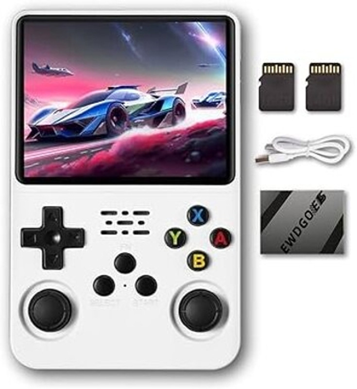 BCG R36S WHITE BCG1 64+32 GB with GTA Vice City, Tekken Dark Resurrection, MOTO GP, Ben 10, WWE Smackdown, Need for Speed 3(White)