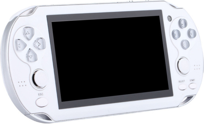 GLOWISH MATT SCREEN PS-P POCKET GAME PLAYER VINTAGE GAMES INCLUDED 4 GB with 100 GAMES, Tekken 3, Racing, Contra, mario(Multicolor)