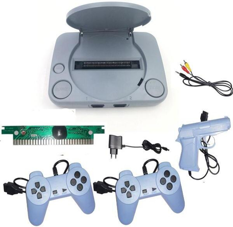 VK MART Super Mario Best Popular Trendy Video Kids Game With Extra Cassette NA GB with Contra, Super Mario Bros, F1 Race, Cricket Game(Mulitcolor)