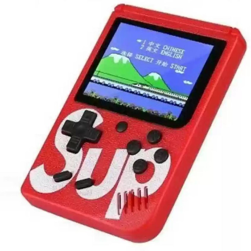 CHG Portable Video Game Pad for Kids 400+ Games with 620(Red)