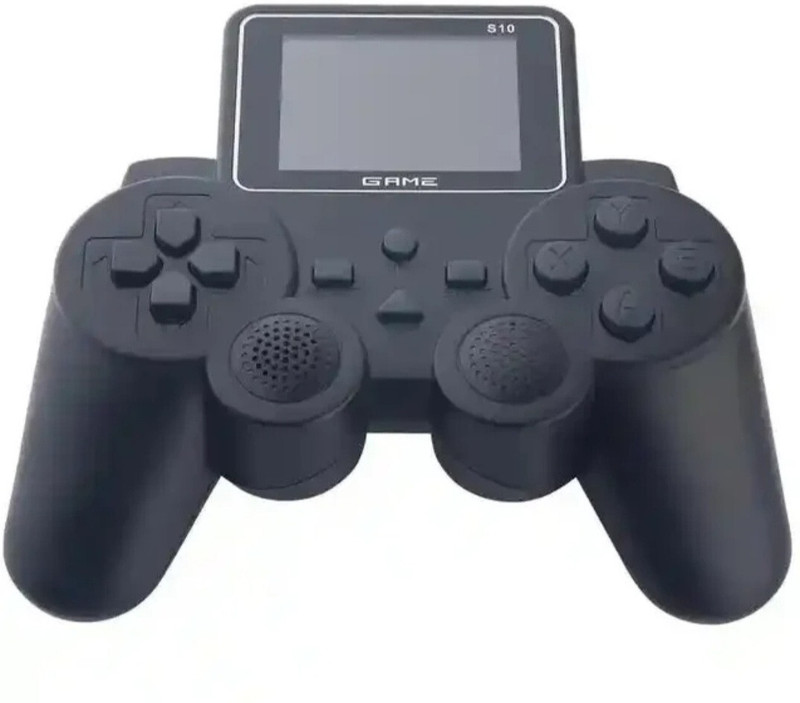 markif S10 Game Machine for Kids 500 in 1 Digital Video Game with Double battery NA GB with ALL LATEST GAMES(Black)