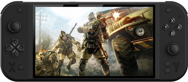 Playtastic G90 7 Inch IPS HD Screen Handheld Game Console Multi-System Emulator 64 GB with 15000+Preinstall video game Mario ,GTA Vice City(Red & Blue)