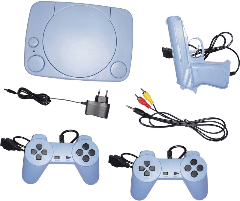 COUNTACH Best CLQ4 For Kids Classic Retro Tv Video Gaming Console In-Built Games NA GB with Contra, Duck Hunt, F1 Race, Super Mario Bros(Gray)