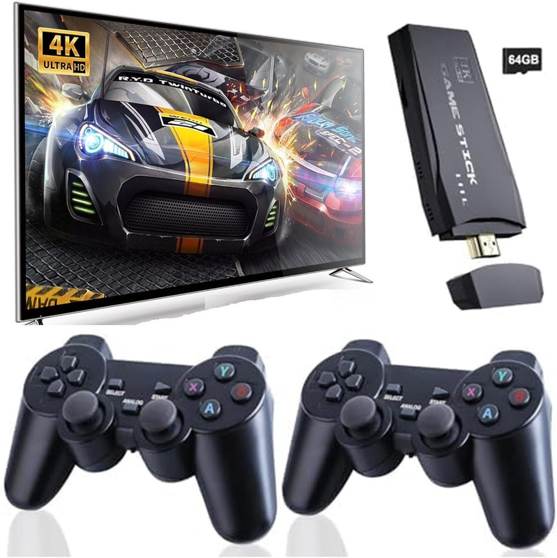 Timkolas 4k hd TV Video Game With 25000+ inbult classic video game & 23 Emulator Limited Collector's Edition with Game and Expansion Pack(Code in the Box - for PS Vita)