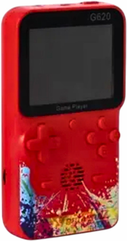 COUNTACH 500 IN 1 Mini Retro Portable G620 Video Game 3inch Games with Play games On TV 500 Games GB with Video Controller with 500 Games Super Mario Contra Series Street Fighter(Multicolor)