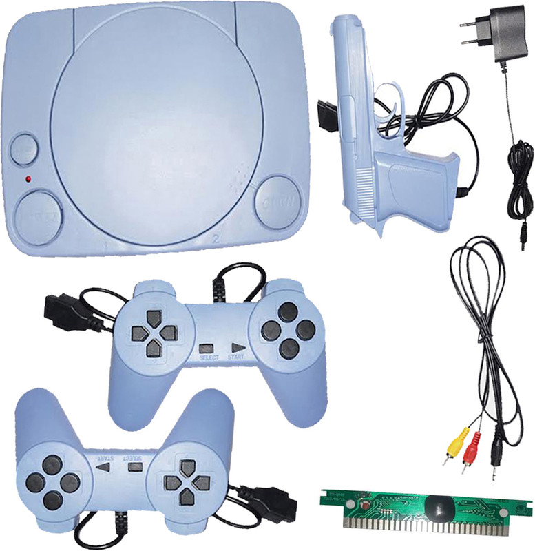 Nouveau Trendy Video Gaming Console With Inbuilt Games Handhled Console NA GB with Contra, Super Mario Bros(Multicolor, no)