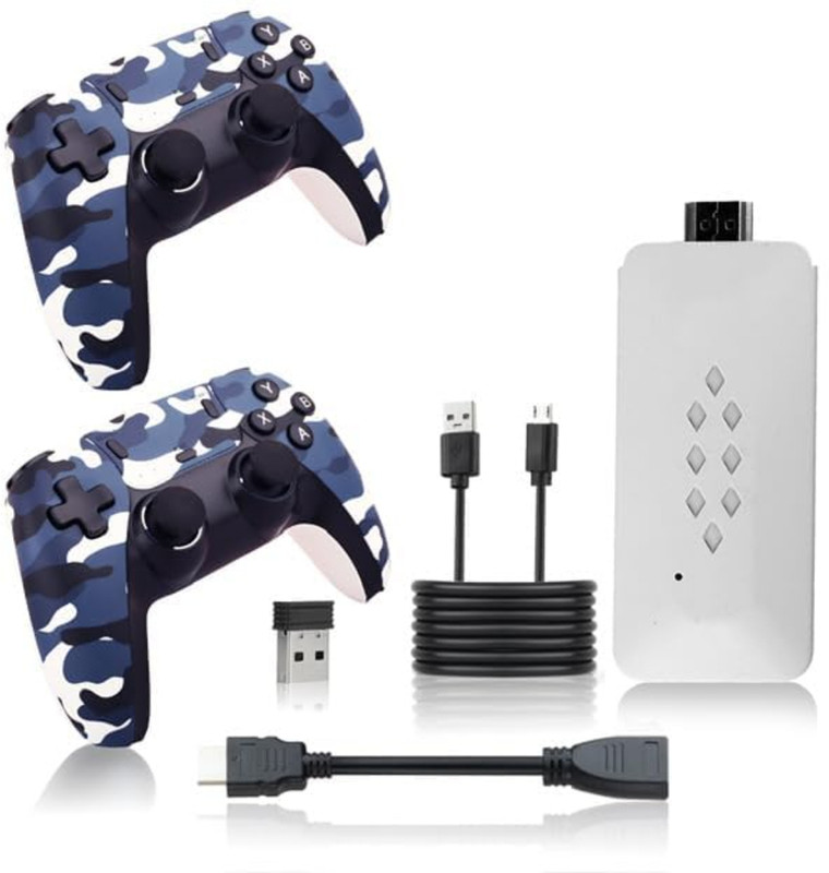 FAYENTERPRISE m22 game stick 64 GB with 35,000+ retro games, tekken 6, gta vice city, god of war, psp games(psp,retro, yes)
