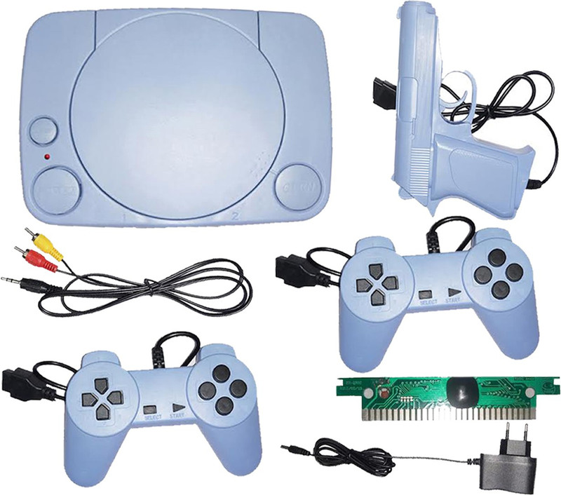 COUNTACH Trendy Gun Classic Game Box With Kids Lovers, Cls-G33 For 1 Extra Chip NA GB with Contra, Super Mario Bros, F1 Race, Duck Hunt, Snow Bros(Multicolor)