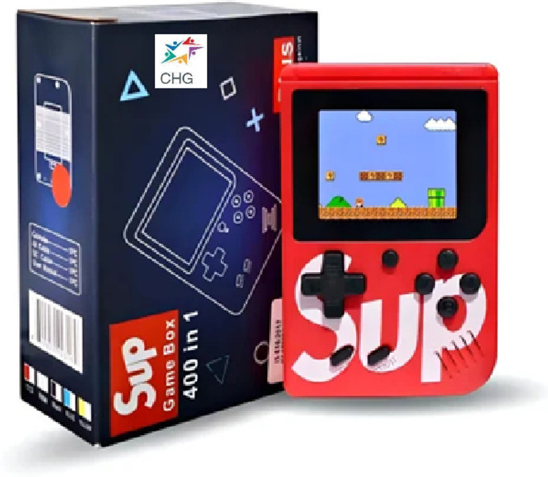 CHG Video Game for Kids Handheld Player Station Game 400 1 GB with 400(Red, Black, Blue)