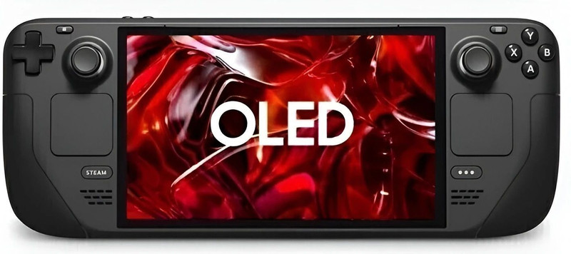 Valve Steam Deck OLED 512GB Handheld Gaming Console,High Performance ,Smooth Controls,Ergonomic Build for 512 GB with Portable Design,Long Battery Life,Fast Loading NVMe Storage,Vibrant Display(Black, Loved by Fans of PS5,Xbox Series X,PC,Meta Quest,ASUS ROG Ally,Nintendo Switch)