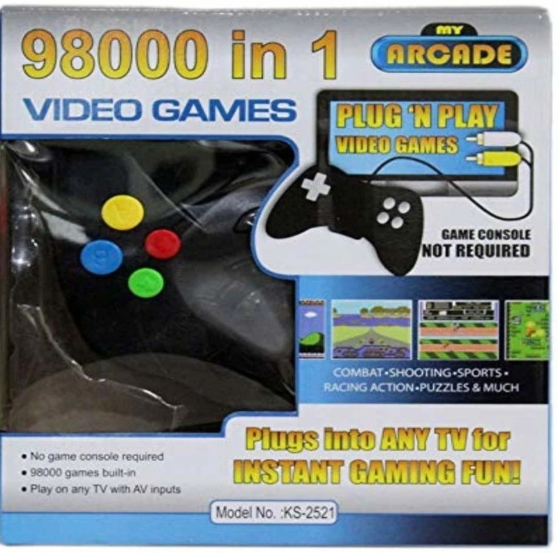 RIGHT SEARCH KS-2521 1 GB with Contra, Mario(Black)