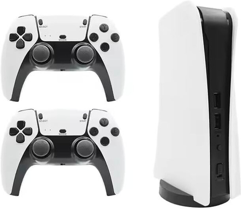 Voila P15 Game Console (M64) 64 GB with 15000+ Games(White)