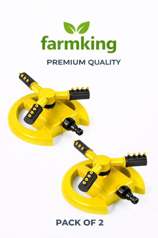jamunesh Automatic 360 ° Rotating Adjustable Garden Sprinkler 1 L 1 L Hose-end Sprayer(Pack of 1)