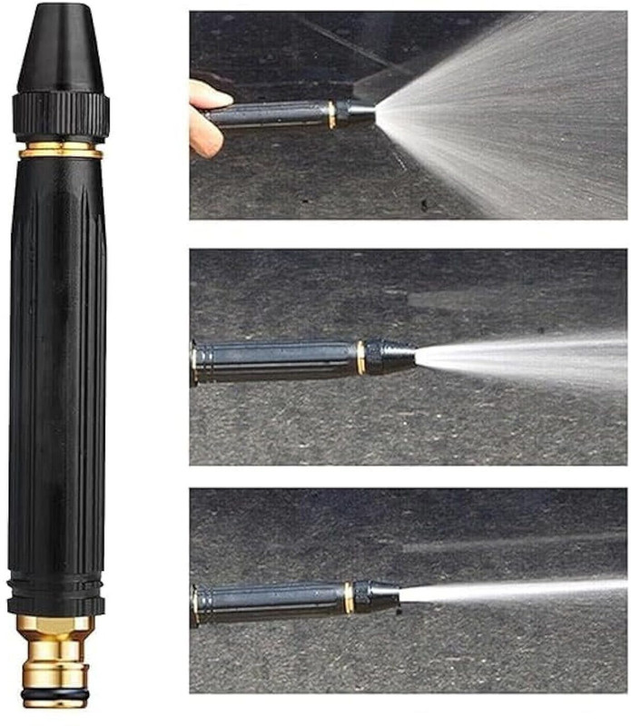 Sahaj Enterprise Brass Nozzle Water Spray Gun,1/2" Hose Pipe For Gardening & Washing (BLACK) PC-1 200 L Backpack Sprayer(Pack of 1)