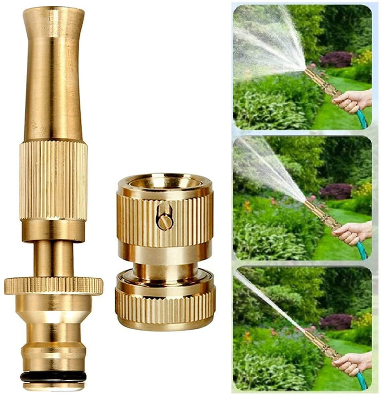 GK APPLIANCES Brass Water Spray Nozzle Gun for Car,Bike,Gardenening,Plants | Car Washer Spray Gun