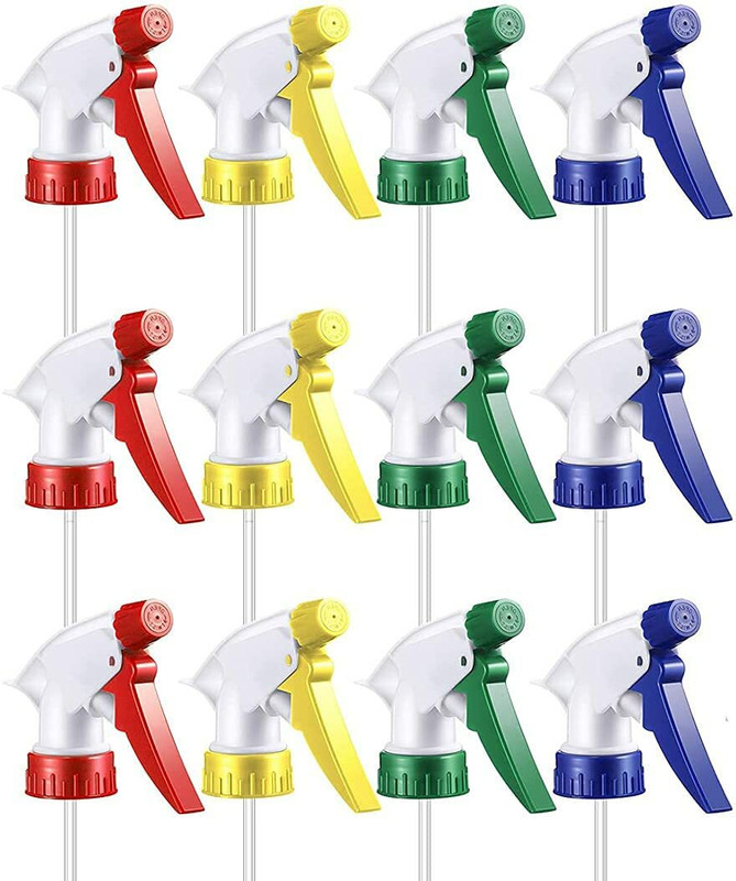 PW PENCILWALA Plastic Spray Bottle Nozzle Head, Spray Gun, Spray For Home, Salon & office 2 L Hand Held Sprayer(Pack of 12)