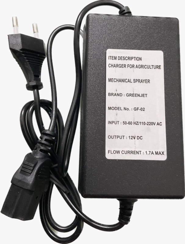 shoptron Agriculture Sprayer 1.7 A Battery Heavy Charger, 12V-DC 10 L Backpack Sprayer
