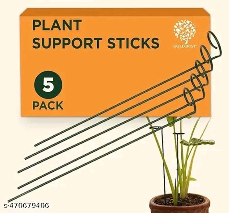 JDENTERPRISES 45 cm Iron Garden Stake(Pack of 5)