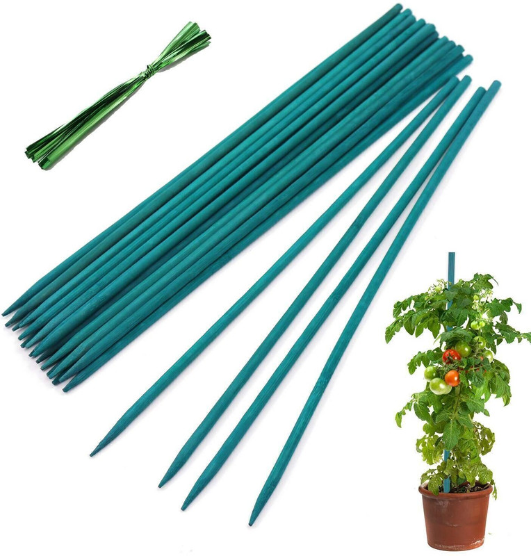 Bloomax 45 cm Wooden Garden Stake(Pack of 20)