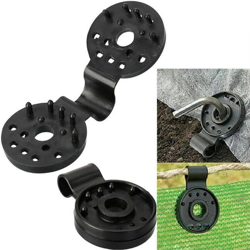 MAITRI ENTERPRISE Heavy Duty Lock Grip/Plastic Universal Clip for Fixing Sunshade/Shade Cloth M116 Garden Tool Kit(10 Tools)