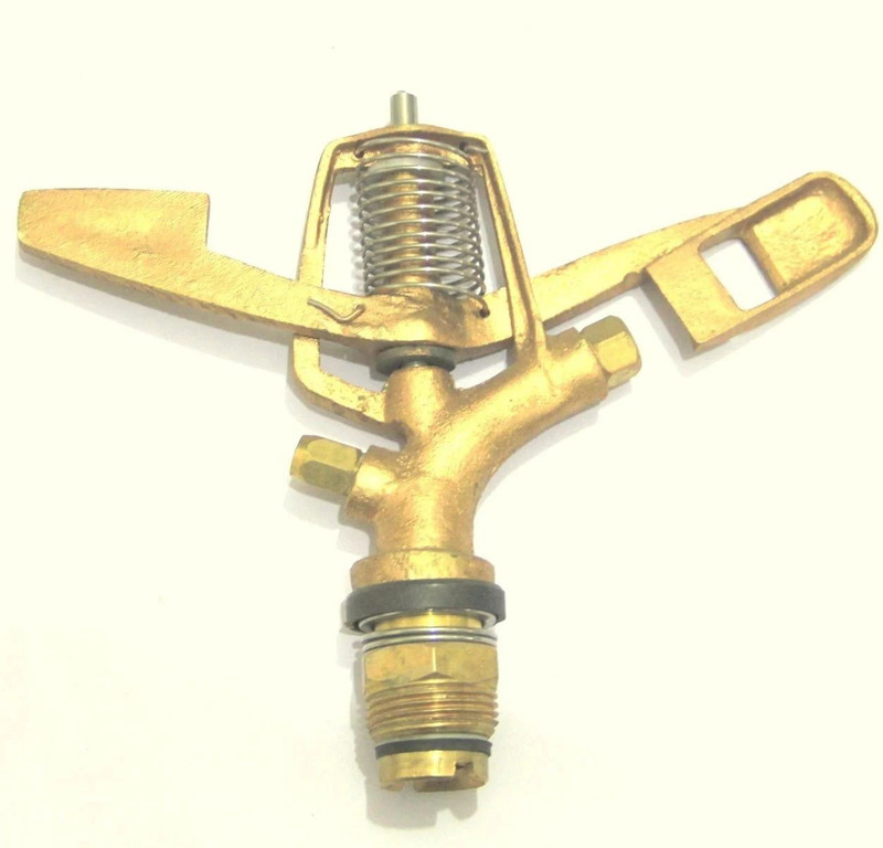 Fieldstar Heavy Brass Impact Drive Sprinkler Garden Watering Irrigation Sprayer Head Garden Tool Kit(1 Tools)