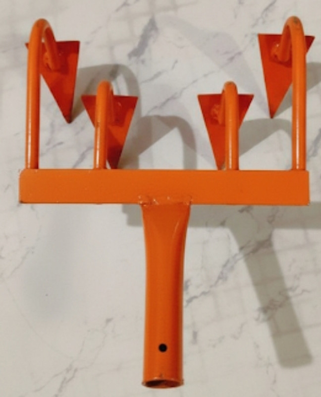 REHAN 4 teeth cultivator Garden Tool Kit(1 Tools)