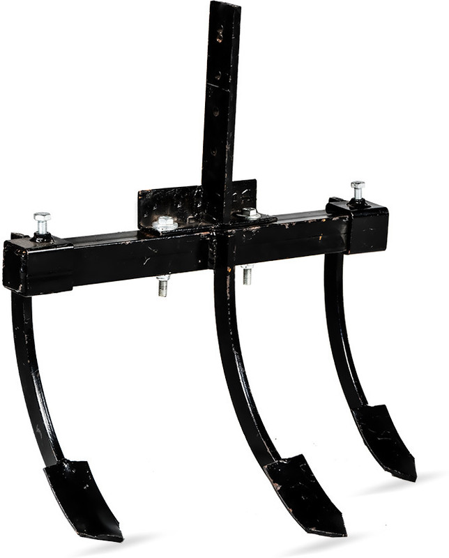 Balwaan Krishi 3-Tyne Adjustable Cultivator, Heavy-Duty Attachment for Weeders Garden Tool Kit(1 Tools)
